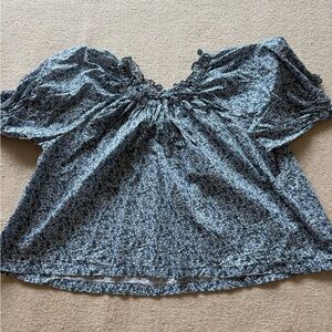 Dôen Liberty London Print Blouse, XS